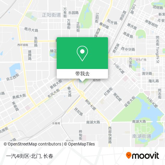 一汽4街区-北门地图