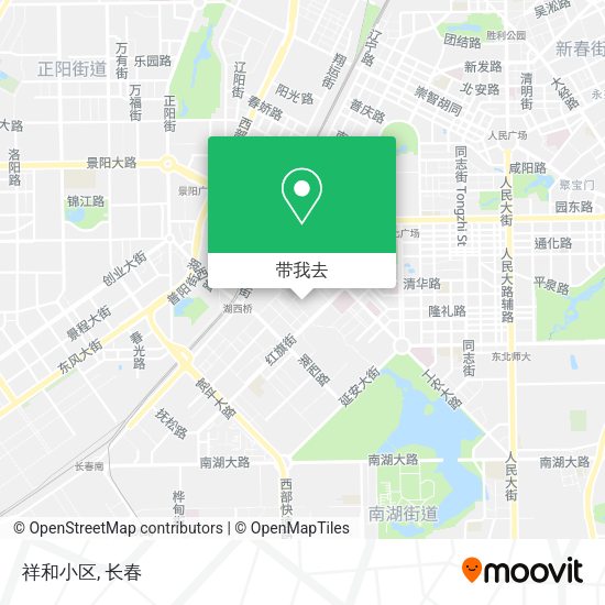 祥和小区地图