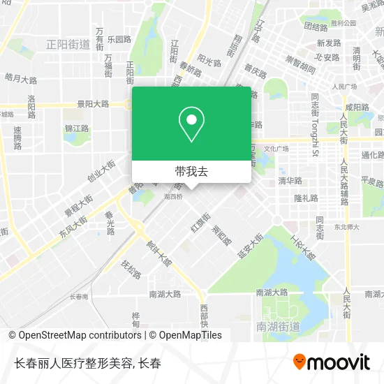 长春丽人医疗整形美容地图