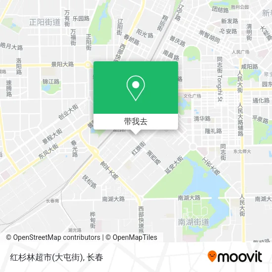 红杉林超市(大屯街)地图