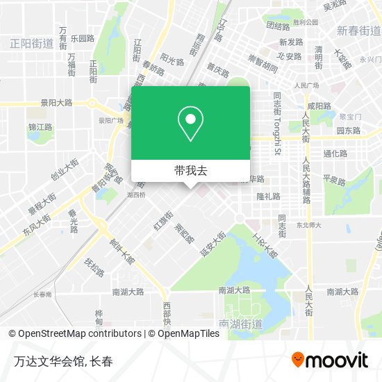 万达文华会馆地图