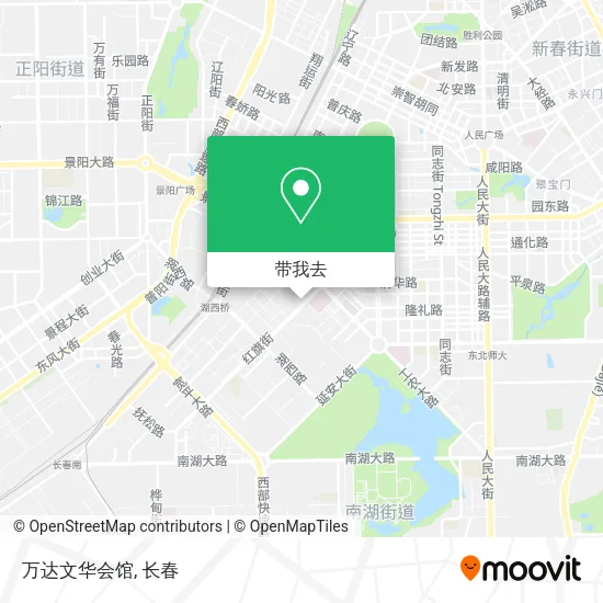 万达文华会馆地图