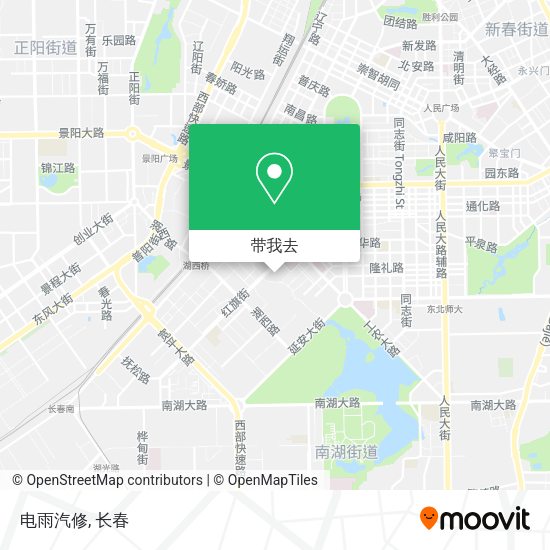 电雨汽修地图