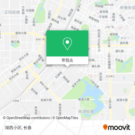 湖西小区地图