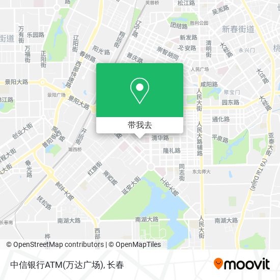 中信银行ATM(万达广场)地图