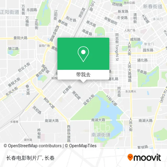 长春电影制片厂地图