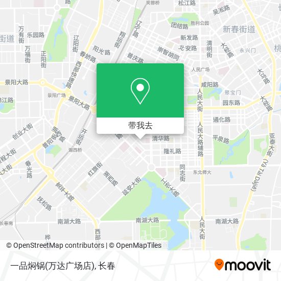 一品焖锅(万达广场店)地图