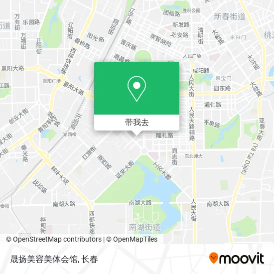 晟扬美容美体会馆地图