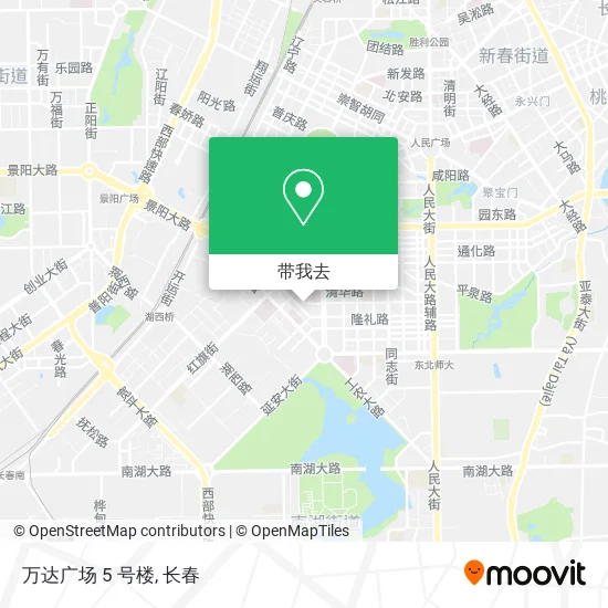 万达广场 5 号楼地图