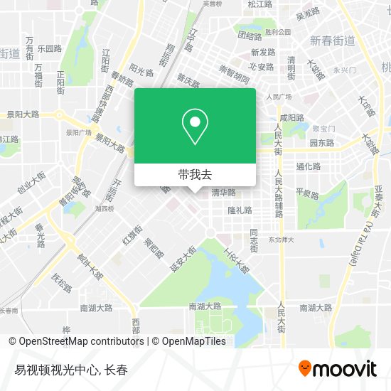 易视顿视光中心地图
