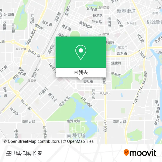盛世城-E栋地图