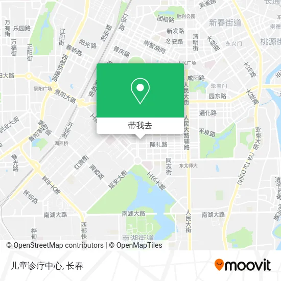 儿童诊疗中心地图