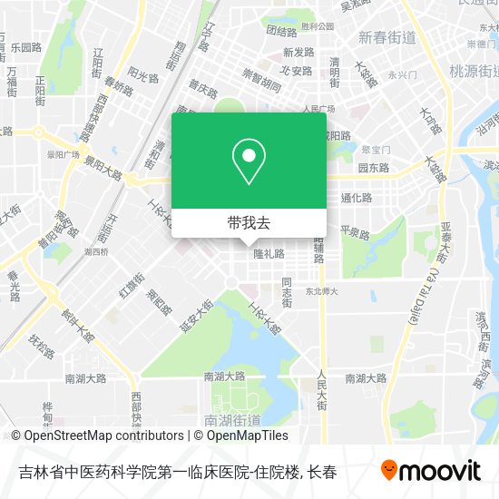 吉林省中医药科学院第一临床医院-住院楼地图