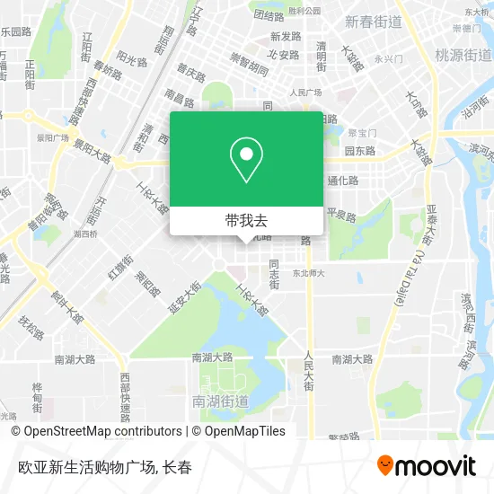 欧亚新生活购物广场地图