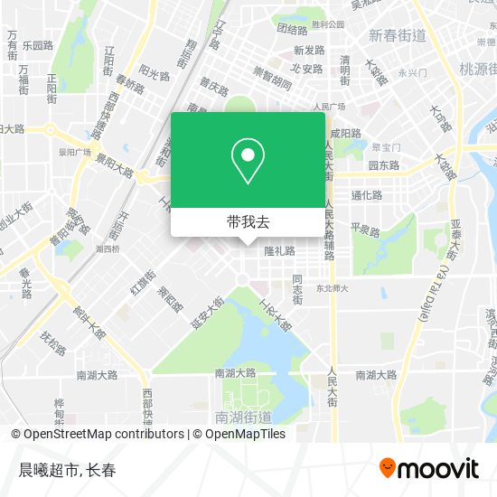 晨曦超市地图