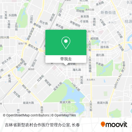 吉林省新型农村合作医疗管理办公室地图