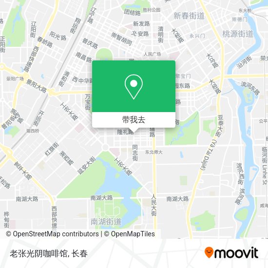 老张光阴咖啡馆地图