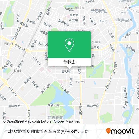 吉林省旅游集团旅游汽车有限责任公司地图