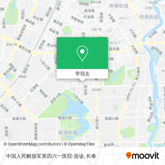 中国人民解放军第四六一医院-急诊地图