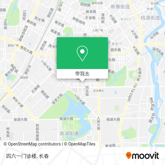 四六一门诊楼地图