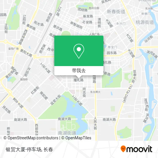 银贸大厦-停车场地图