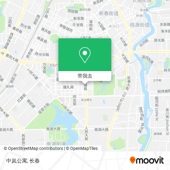 中岚公寓地图