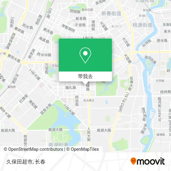 久保田超市地图