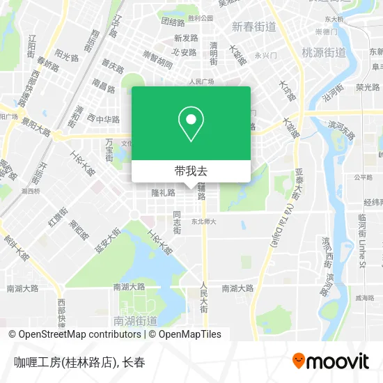 咖喱工房(桂林路店)地图