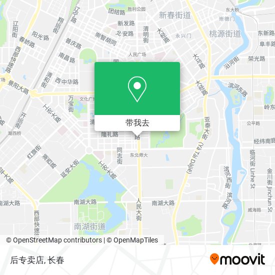 后专卖店地图