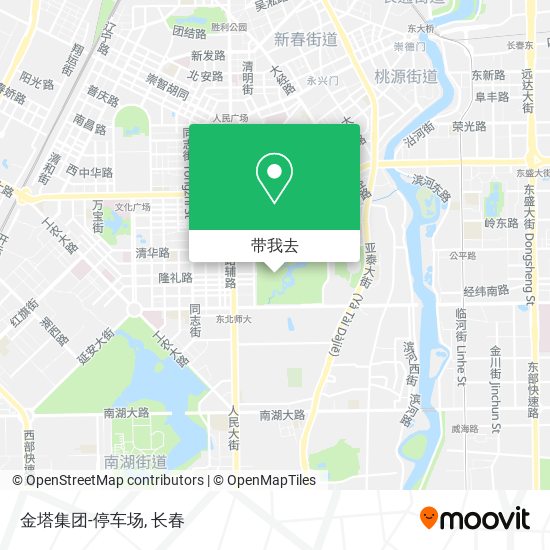 金塔集团-停车场地图