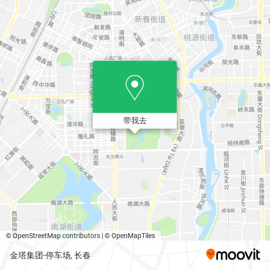 金塔集团-停车场地图