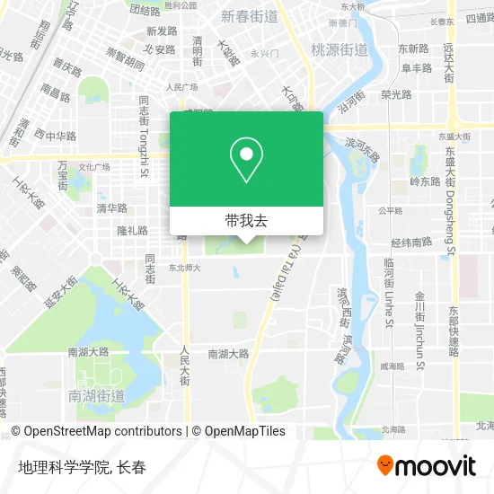 地理科学学院地图