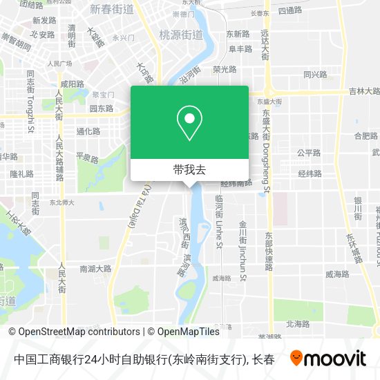 中国工商银行24小时自助银行(东岭南街支行)地图