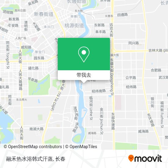融禾热水浴韩式汗蒸地图