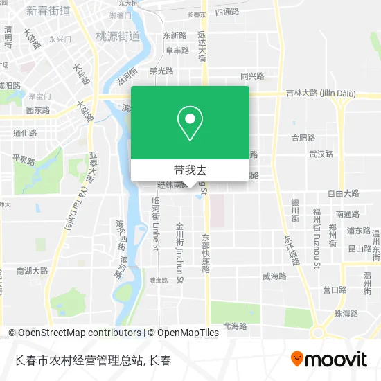 长春市农村经营管理总站地图