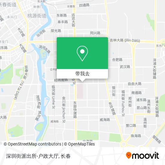 深圳街派出所-户政大厅地图