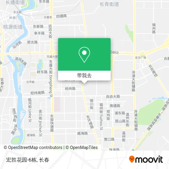 宏胜花园-6栋地图