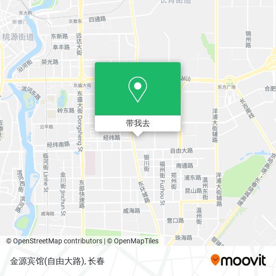 金源宾馆(自由大路)地图