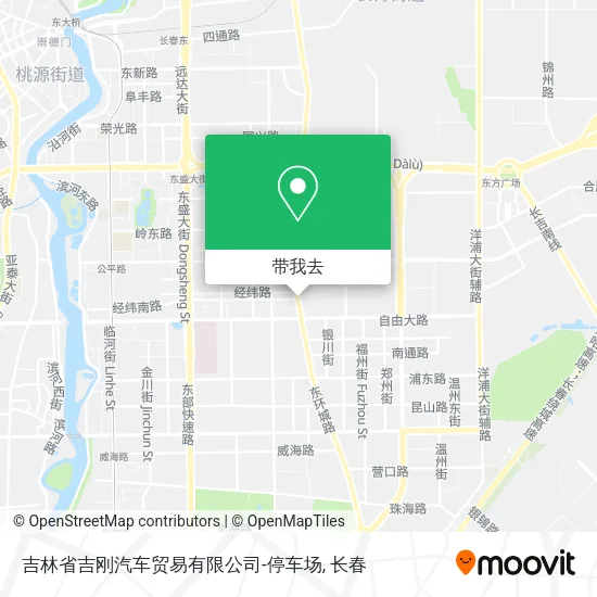 吉林省吉刚汽车贸易有限公司-停车场地图