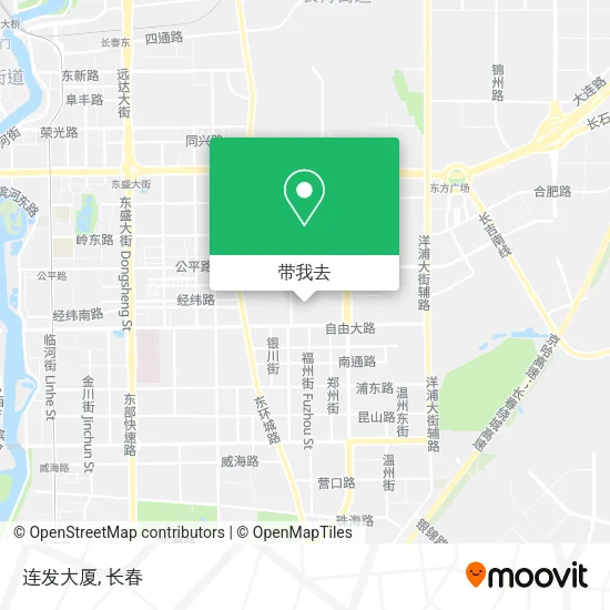 连发大厦地图