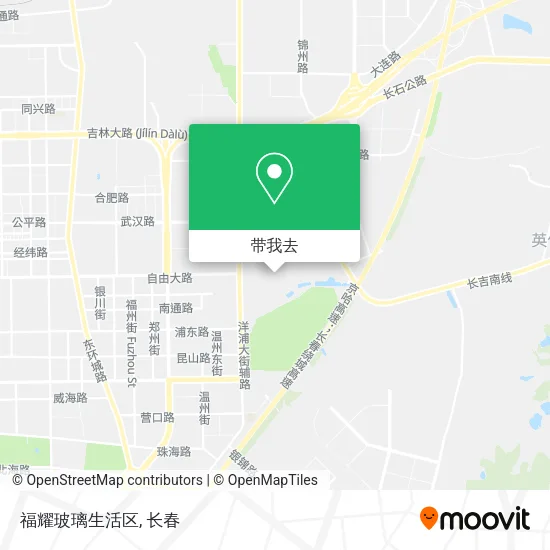 福耀玻璃生活区地图
