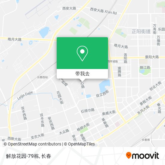 解放花园-79栋地图