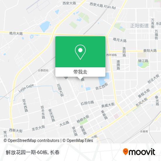解放花园一期-60栋地图