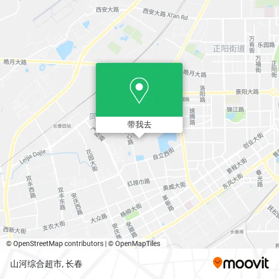 山河综合超市地图