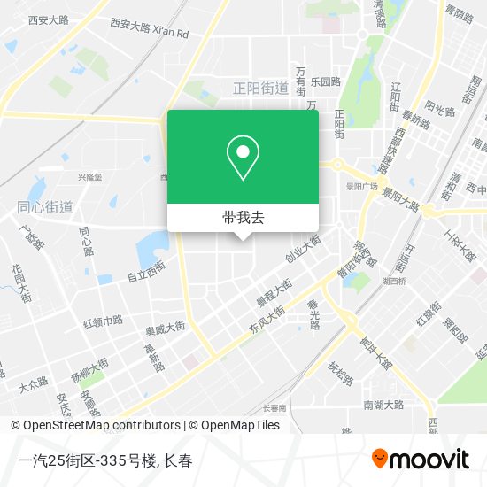 一汽25街区-335号楼地图