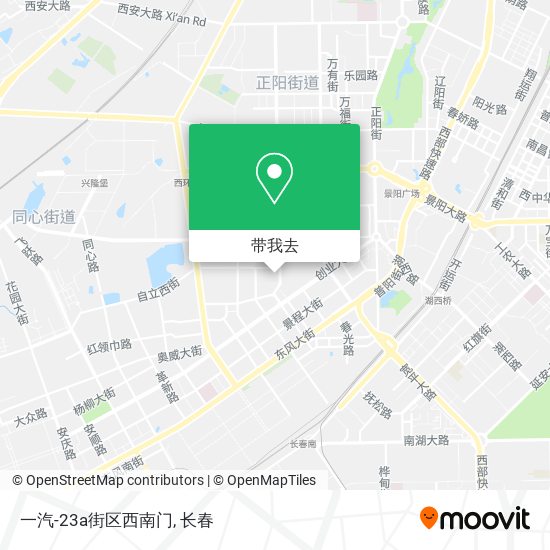 一汽-23a街区西南门地图