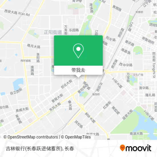 吉林银行(长春跃进储蓄所)地图