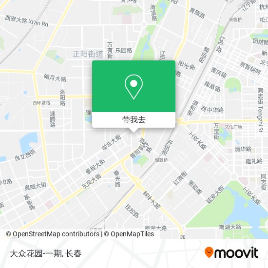大众花园-一期地图