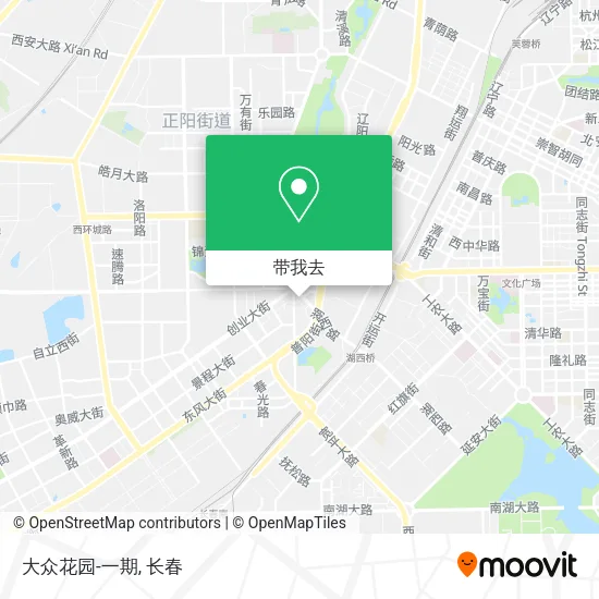 大众花园-一期地图