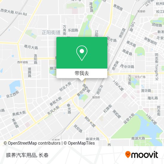 膜界汽车用品地图